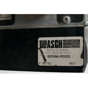 SERRA-PES20B GUASCH USADO