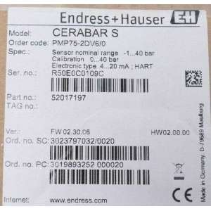 52017197 ENDRESS+HAUSER