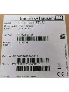 ftl31-1c90-endress+hauser