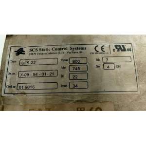 UFS-22 SCS STATIC