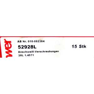 11092001 SCHWER FITTINGS