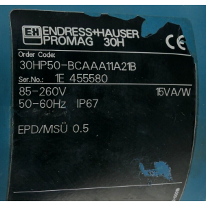 PROMAG ENDRESS+HAUSER D'OCCASION