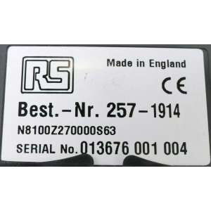 257-1914 RS COMPONENTS / RS PRO