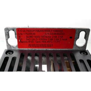 VLT5002PT5B20STR3DLF10A00C0 DANFOSS USED