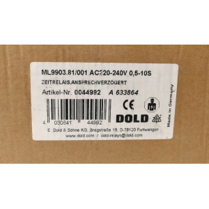 AC220-240V E.DOLD & SöHNE
