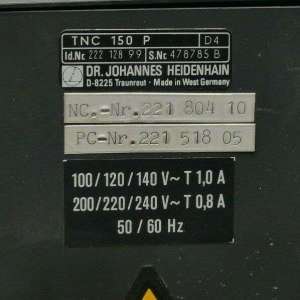 222128-99 HEIDENHAIN USADO