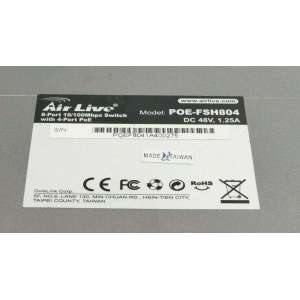 POE-FSH804 AIRLIVE USED