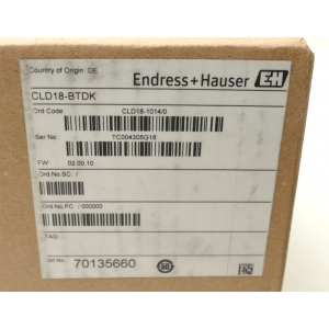 CLD18-BTDK ENDRESS+HAUSER