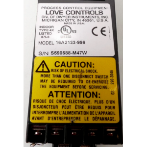 16A2133-996 DWYER CONTROLS D'OCCASION