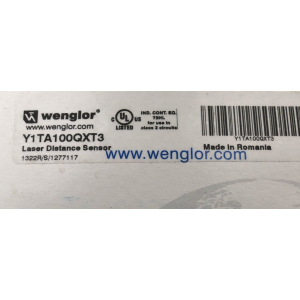 Y1TA100QXT3 WENGLOR