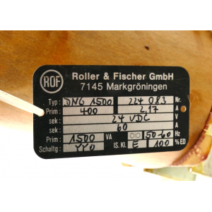 224083 ROLLER & FISCHER USADO