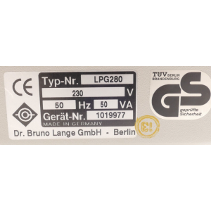 lpg280-ref-dr. bruno lange gmbh