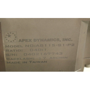 AB115-S1-P2 APEX DYNAMICS USADO