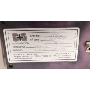 DIAGNOSTIC DIAGNOSTIC GRIFOLS SA USED