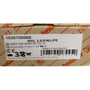1030700000 WEIDMüLLER