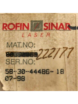 222/71-coherent rofin sinar