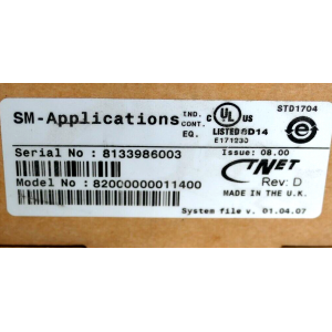 STD1704 CONTROL TECHNIQUES