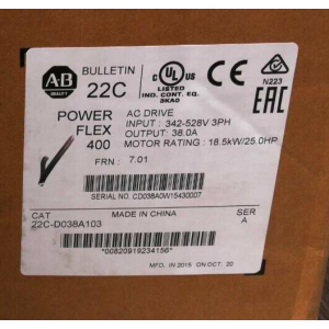 22c-d038a103-allen-bradley / rockwell group