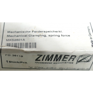 MKS2501A ZIMMER GROUP