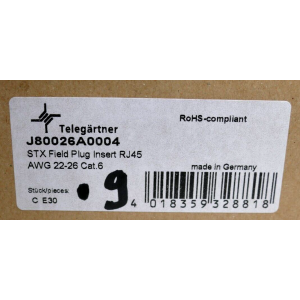 J80026A0004 TELEGäRTNER