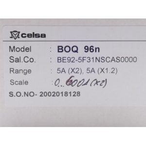 BE92-5F31NSCAS0000 CELSA