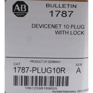 1787-PLUG10R ALLEN-BRADLEY / ROCKWELL GROUP