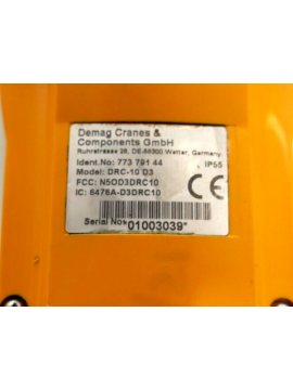 drc-10 d3-ref-demag cranes & components