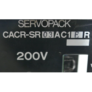 CACR-SR03AC1ER YASKAWA ELECTRIC USED