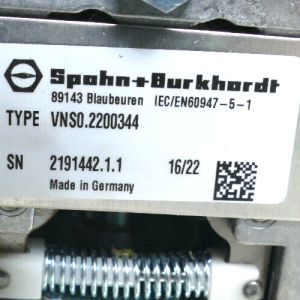 VNS0.2200344 SPOHN + BURKHARDT