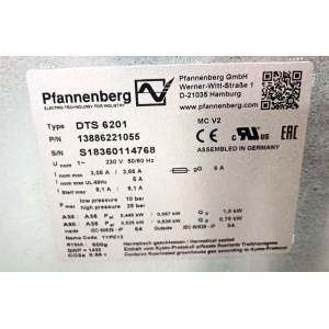 DTS6201 PFANNENBERG