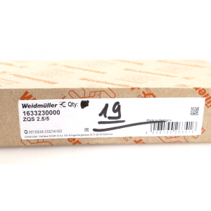 1633230000 WEIDMüLLER
