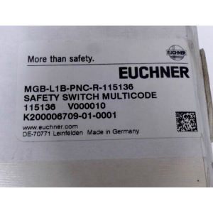 MGB-L1B-PNC-R-115136 EUCHNER