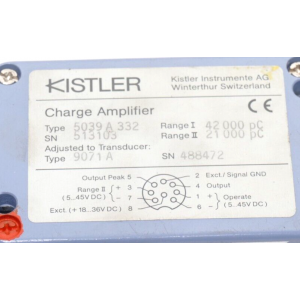 5039 KISTLER USED
