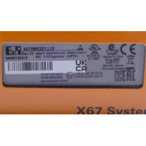 X67DM9321 B&R
