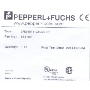553109 PEPPERL+FUCHS