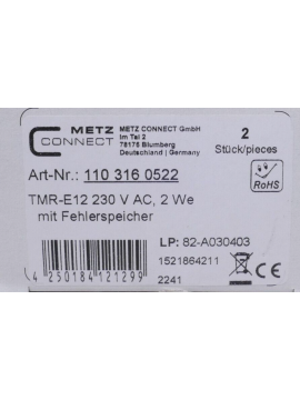 tmr-e12-btr netcom / metz connect