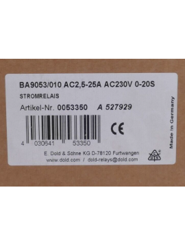 ba9053/010-e.dold & söhne