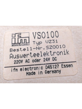 vs0100-ifm electronic