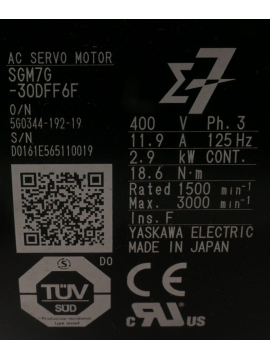 sgm7g-30dff6f-yaskawa electric
