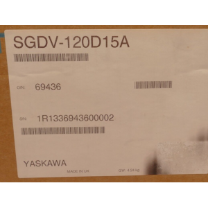 Sgdv-120d15a YASKAWA ELECTRIC