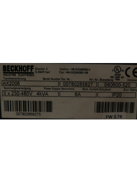 s60600-520-beckhoff