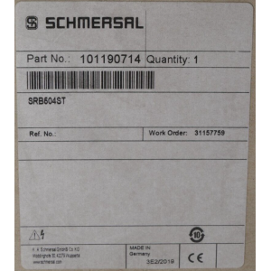 101190714 SCHMERSAL