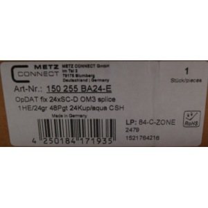 150255BA24-E METZ CONNECT