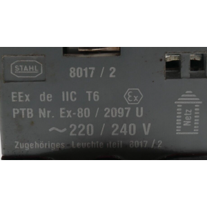 8017 STAHL USADO