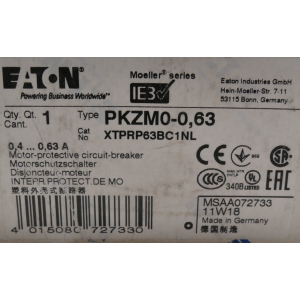 072733 EATON MOELLER