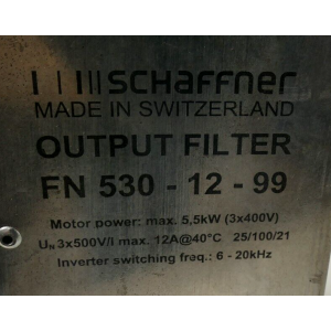 FN530-12-99 SCHAFFNER USED