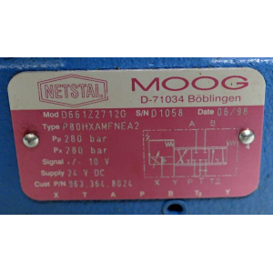 D661Z2712G MOOG USED