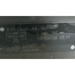 BVDSA06-AB-160 WANDFLUH USED