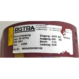 GVSA RISTRA USADO