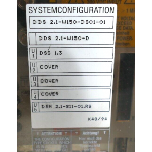 W150-DS01-01 INDRAMAT USADO